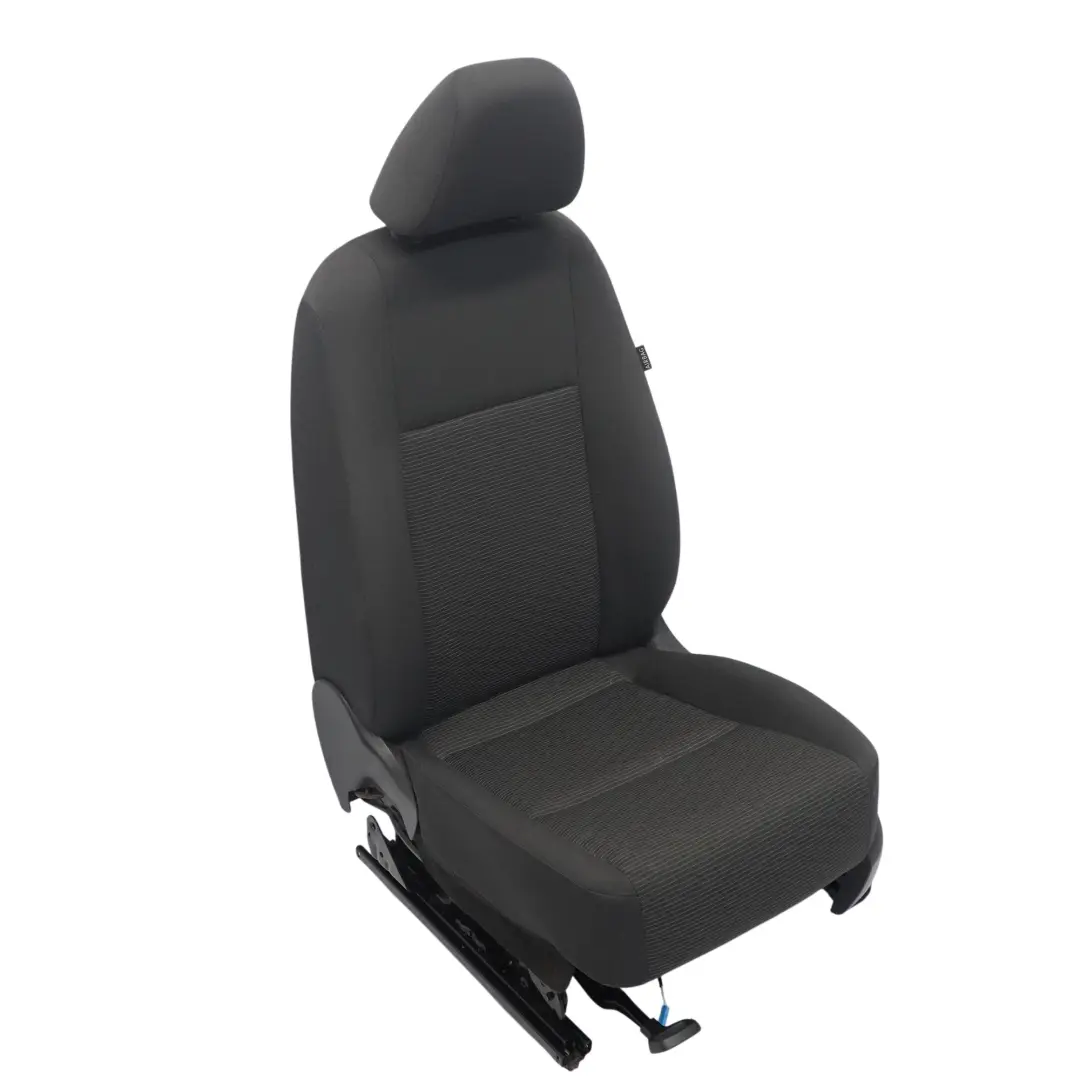 VW Volkswagen Tiguan 5N Front Seat Left N/S Interior Cloth Fabric Black - SKU 5N0881805ES-1 - Part number 5N0881805ES