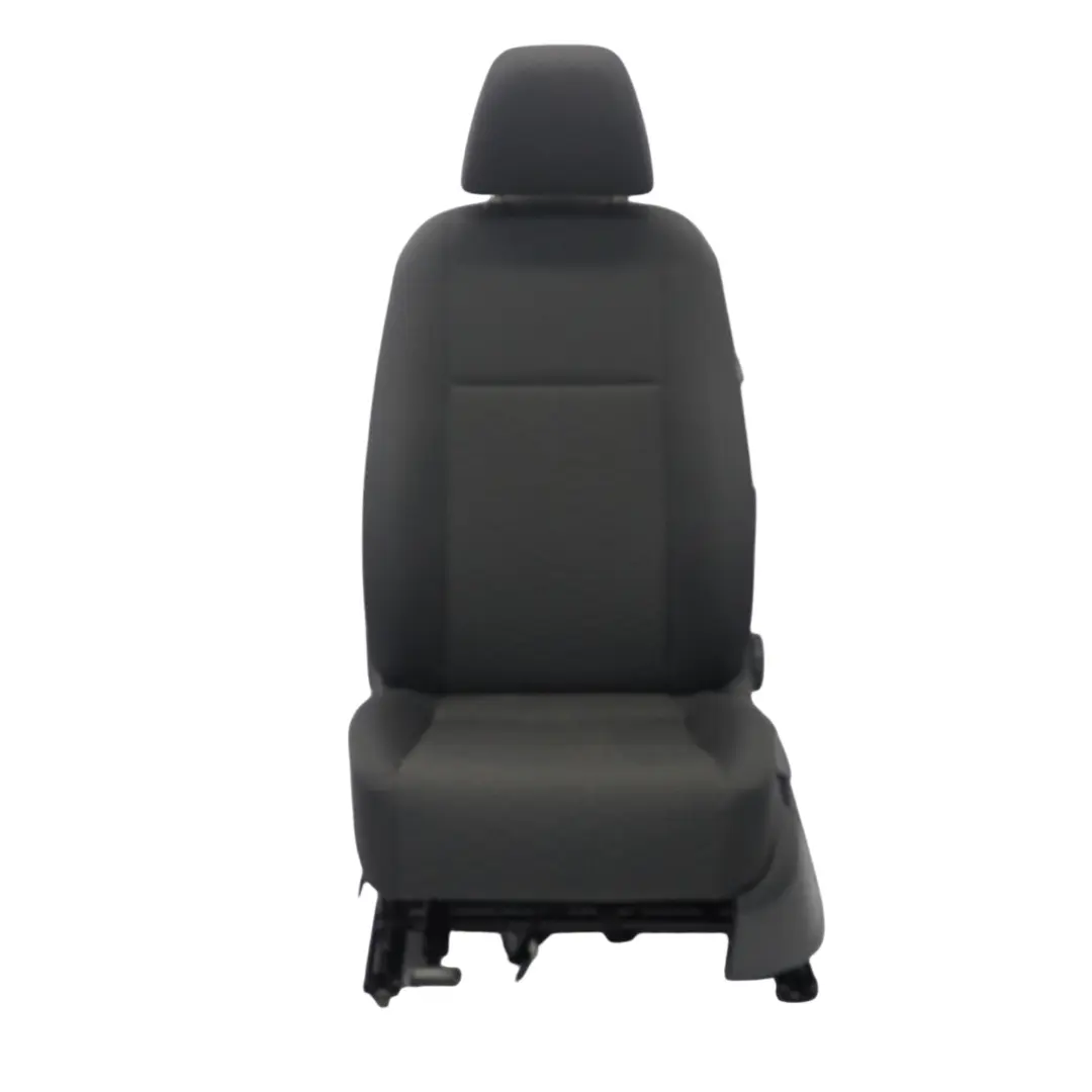 VW Volkswagen Tiguan 5N Front Seat Left N/S Interior Cloth Fabric Black - SKU 5N0881805ES-1 - Part number 5N0881805ES