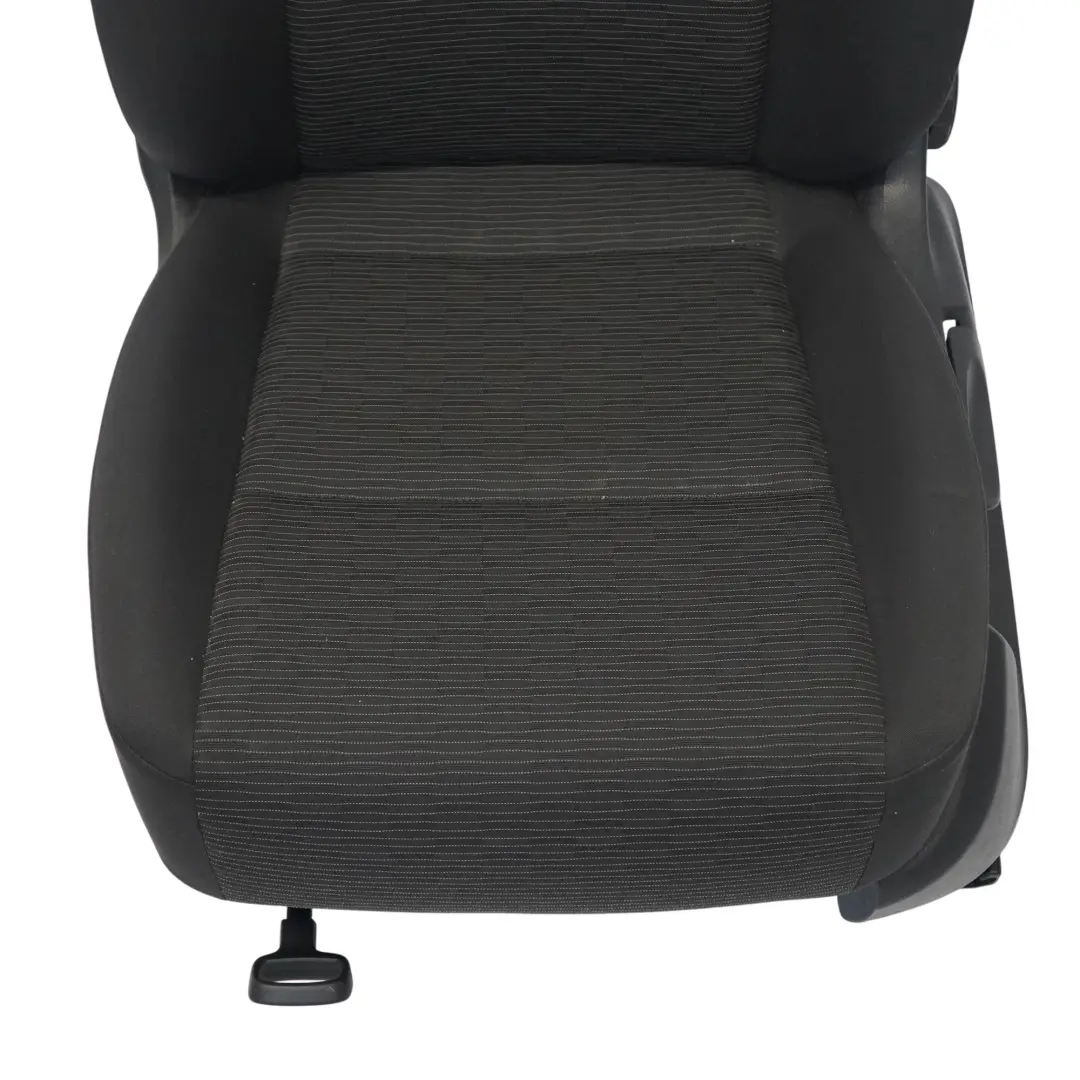 VW Volkswagen Tiguan 5N Front Seat Left N/S Interior Cloth Fabric Black - SKU 5N0881805ES-1 - Part number 5N0881805ES