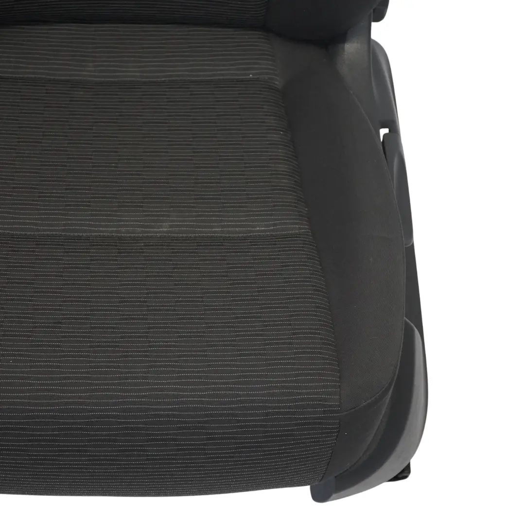VW Volkswagen Tiguan 5N Front Seat Left N/S Interior Cloth Fabric Black - SKU 5N0881805ES-1 - Part number 5N0881805ES