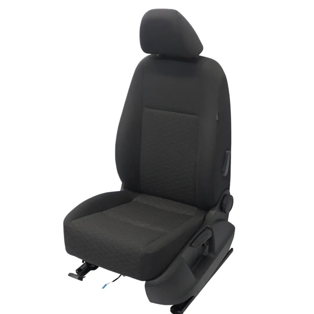 VW Volkswagen Tiguan 5N Front Seat Left N/S Interior Cloth Fabric Black - SKU 5N0881805ES-1 - Part number 5N0881805ES