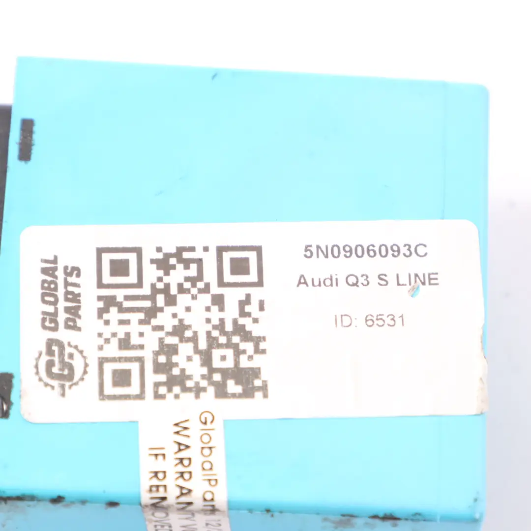 Pump Relay Control Unit Module ECU to Audi Q3 S Line Fuel with Part number 5N0906093C Audi Q3 S Line Fuel Pump Relay Control Unit Module ECU - SKU 5N0906093C - Part number 5N0906093C