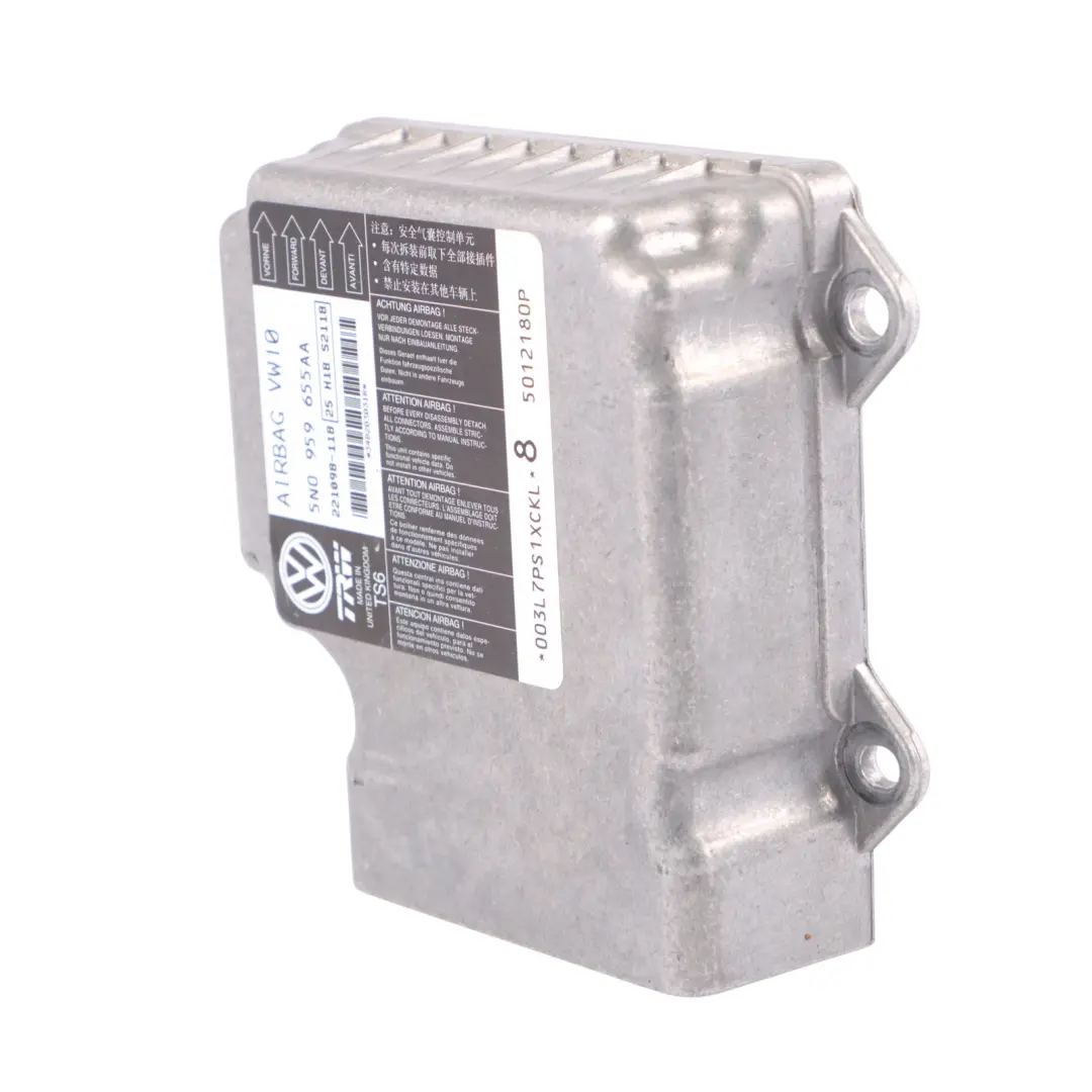 Modulo aria Modulo controllo dell'incidente ECU 5N0959655A per Volkswagen Tiguan 5N con numero di parte 5N0959655AA Volkswagen Tiguan 5N Modulo aria Modulo controllo dell'incidente ECU 5N0959655A - SKU 5N0959655AA - Numero di parte 5N0959655AA