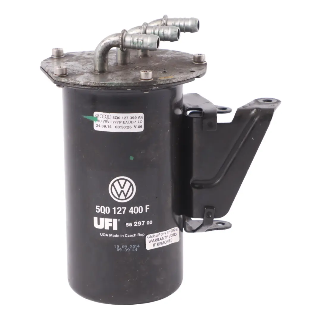Support de fixation de filtre à carburant pour Volkswagen Audi Seat Skoda à propos du numéro de pièce 5Q0127400F Volkswagen Audi Seat Skoda Support de fixation de filtre à carburant - SKU 5Q0127400F - Numéro de pièce 5Q0127400F