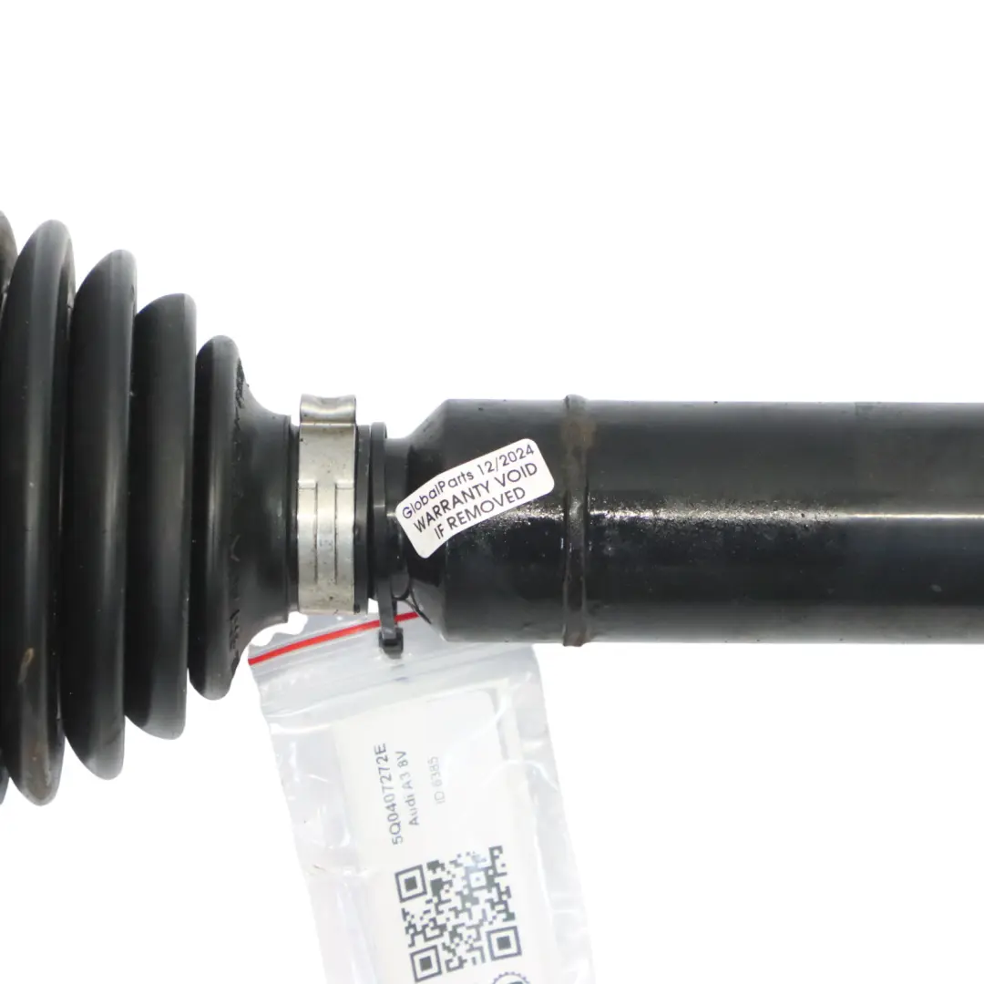 Audi A3 8V 2.0 TDI CRLB Diesel Front Axle Drive Shaft Right O/S - SKU 5Q0407272E - Part number 5Q0407272E