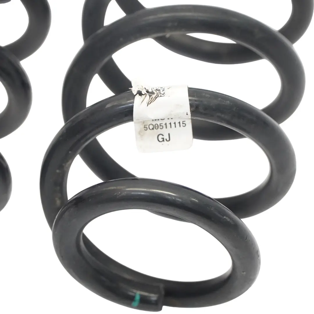 Volkswagen VW Golf SV Spiral Federn Satz Hinten Links Rechts - SKU 5Q0511115GJ - Teilenummer 5Q0511115GJ