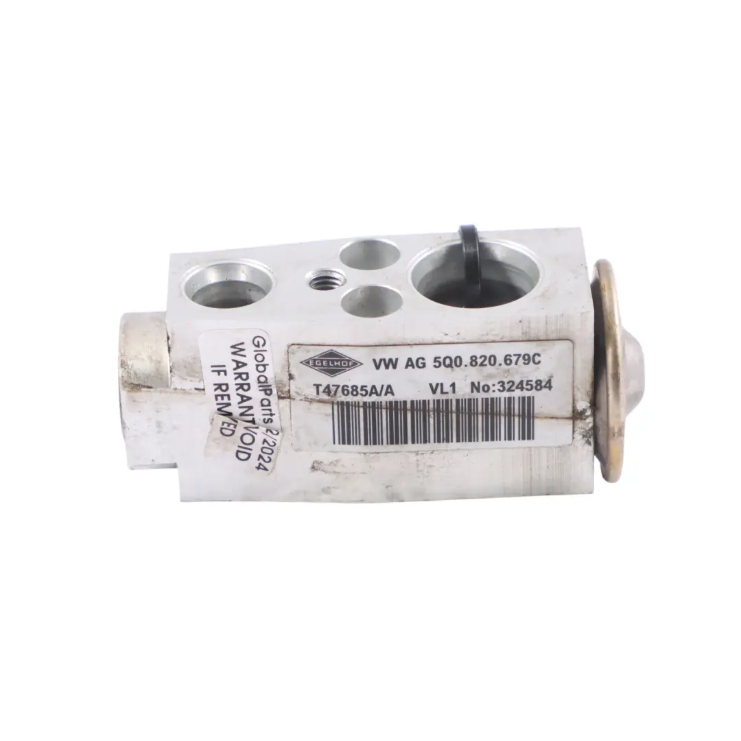 Conditioning Expansion Valve to Volkswagen Audi Seat Skoda Air with Part number 5Q0820679C Volkswagen Audi Seat Skoda Air Conditioning Expansion Valve - SKU 5Q0820679C - Part number 5Q0820679C