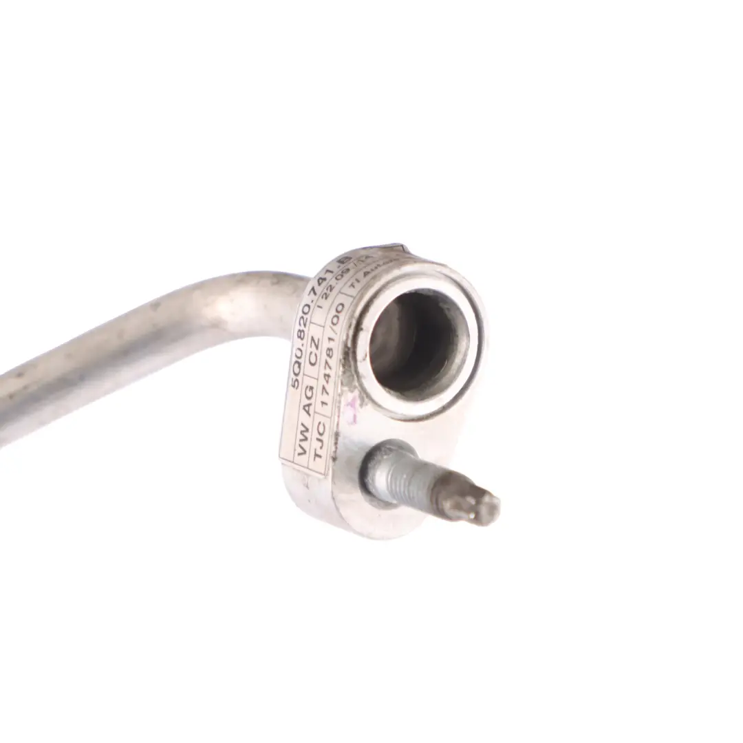 Conditioning Pipe A/C Hose Line to Volkswagen Audi Seat Skoda Air with Part number 5Q0820741B Volkswagen Audi Seat Skoda Air Conditioning Pipe A/C Hose Line - SKU 5Q0820741B - Part number 5Q0820741B