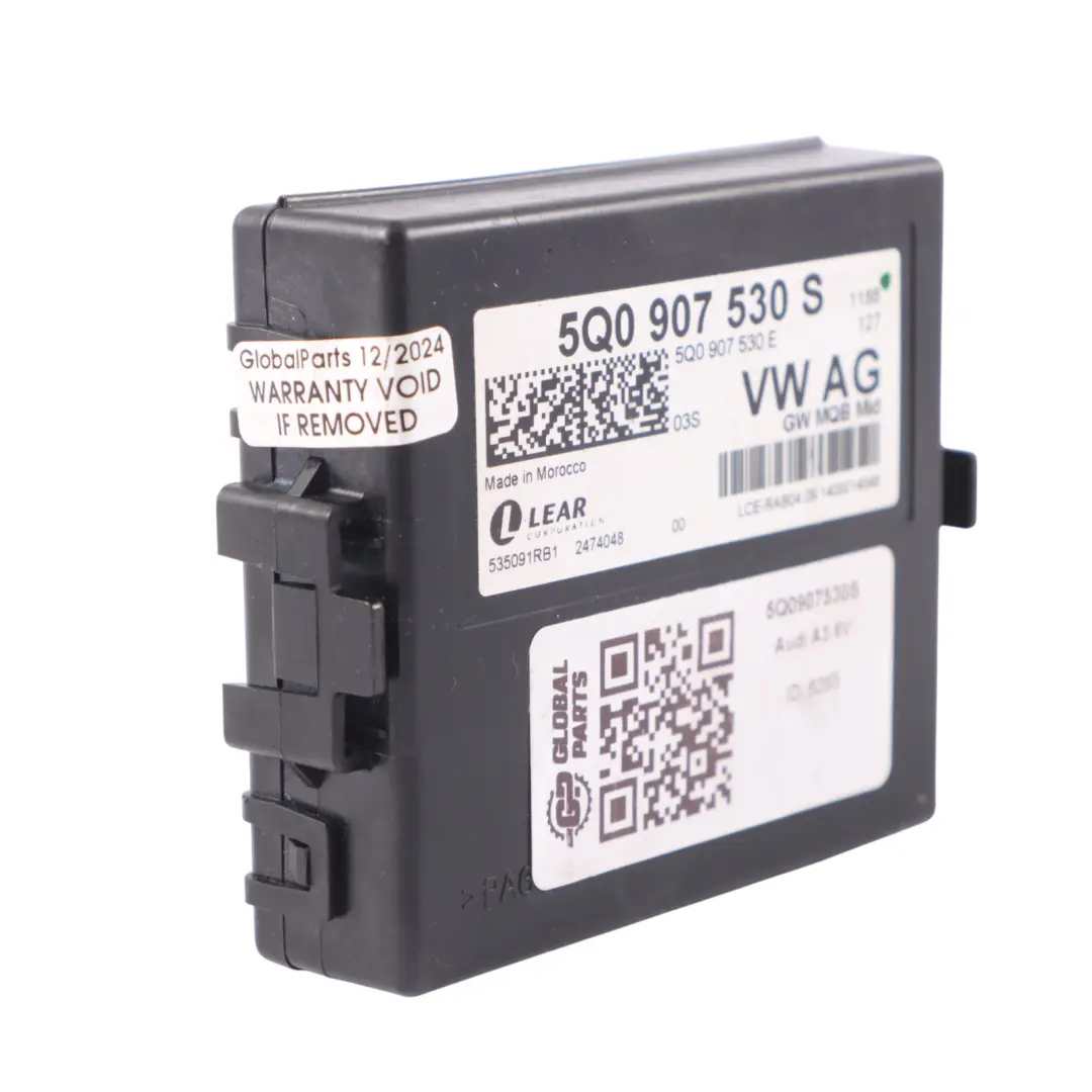 Gateway Unidad de Módulo de Control ECU para Audi A3 8V con número de pieza 5Q0907530S Audi A3 8V Gateway Unidad de Módulo de Control ECU - SKU 5Q0907530S - Número de pieza 5Q0907530S