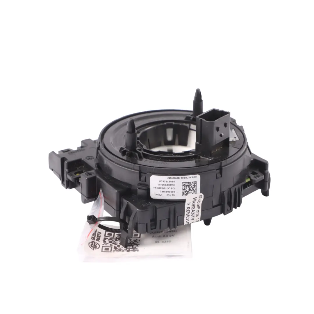 Steering Wheel Ring Clock Slip Squib Unit to Audi A3 8V with Part number 5Q0953549C Audi A3 8V Steering Wheel Ring Clock Slip Squib Unit - SKU 5Q0953549C - Part number 5Q0953549C