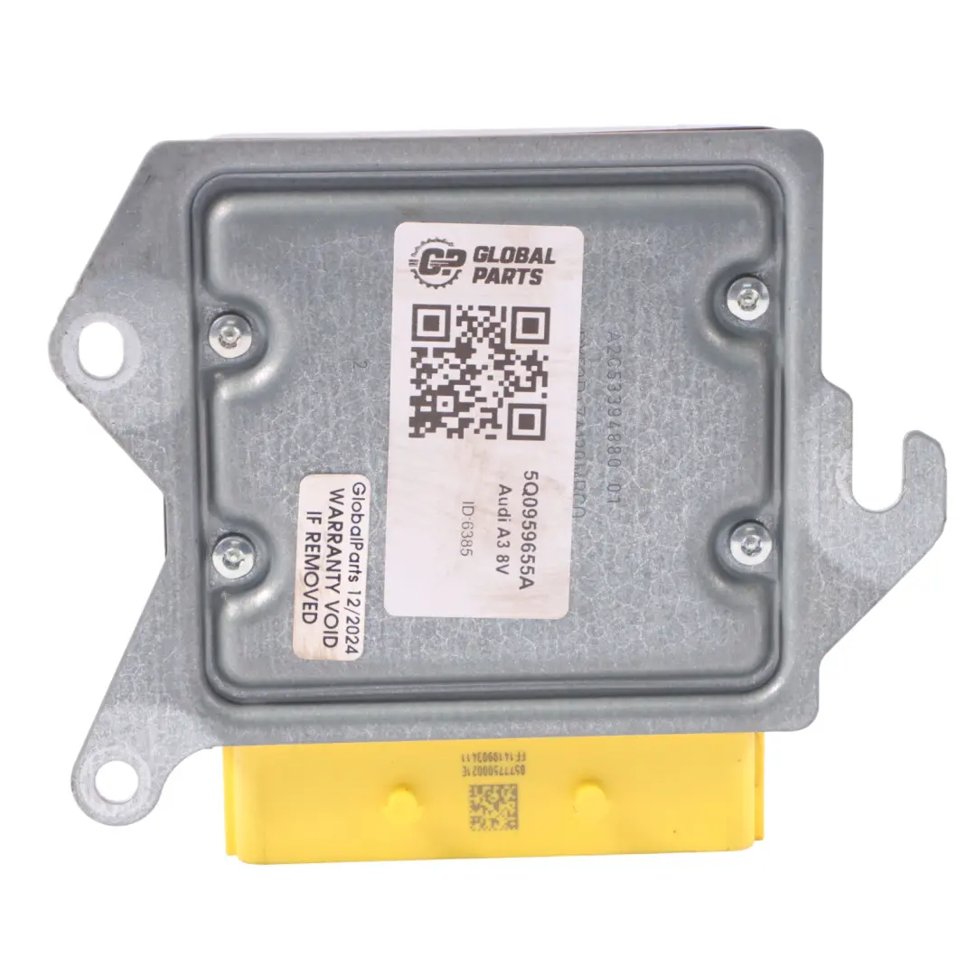 Unidad de control del módulo de aire SRS ECU para Audi A3 8V con número de pieza 5Q0959655A Audi A3 8V Unidad de control del módulo de aire SRS ECU - SKU 5Q0959655A - Número de pieza 5Q0959655A