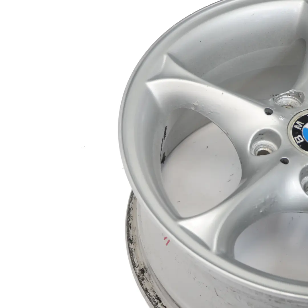 BMW Z4 E85 Silver Wheel Alloy Rim 16" 7J ET:47 Star Spoke - SKU 6758187-3 - Part number 6758187