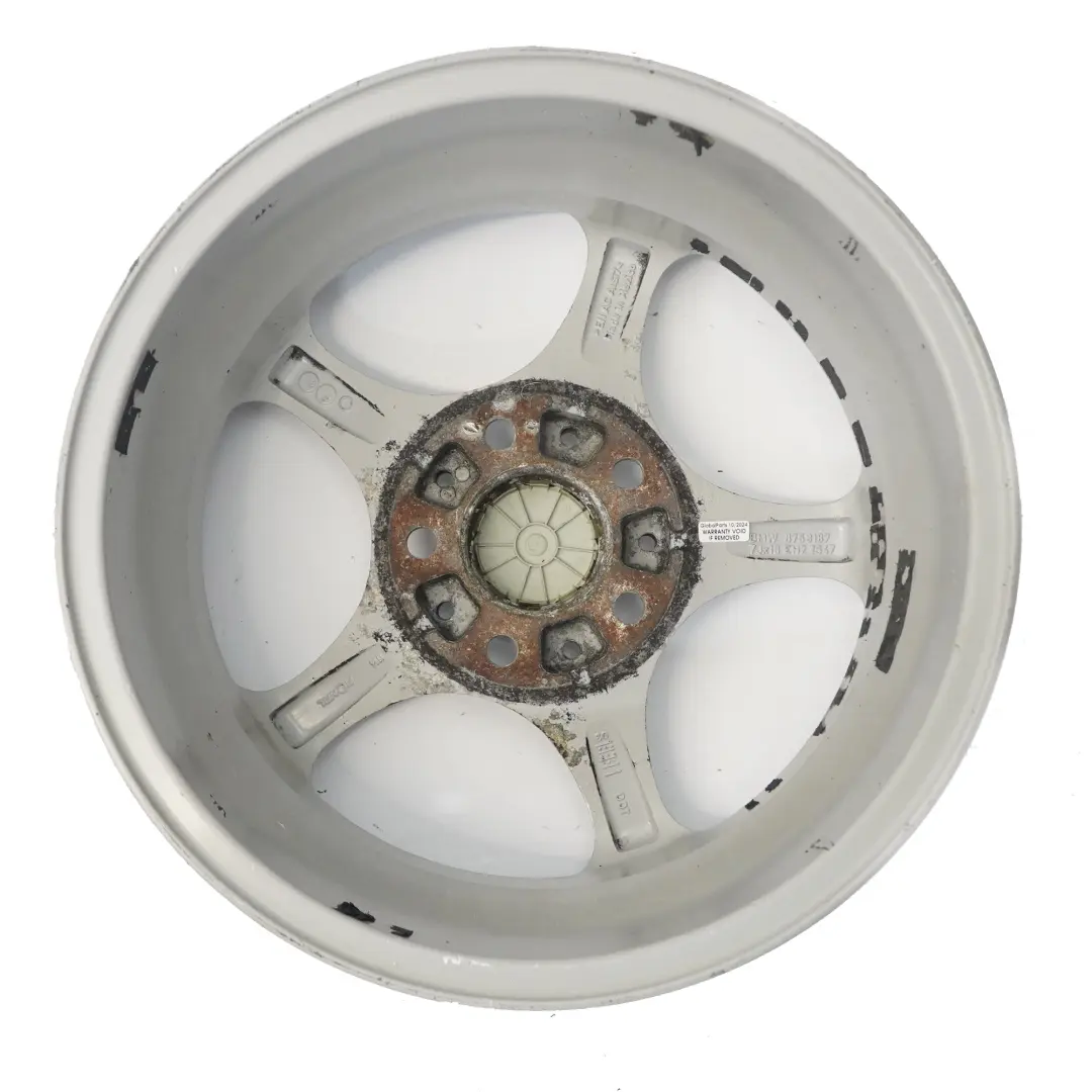 BMW Z4 E85 Silver Wheel Alloy Rim 16" 7J ET:47 Star Spoke - SKU 6758187-3 - Part number 6758187