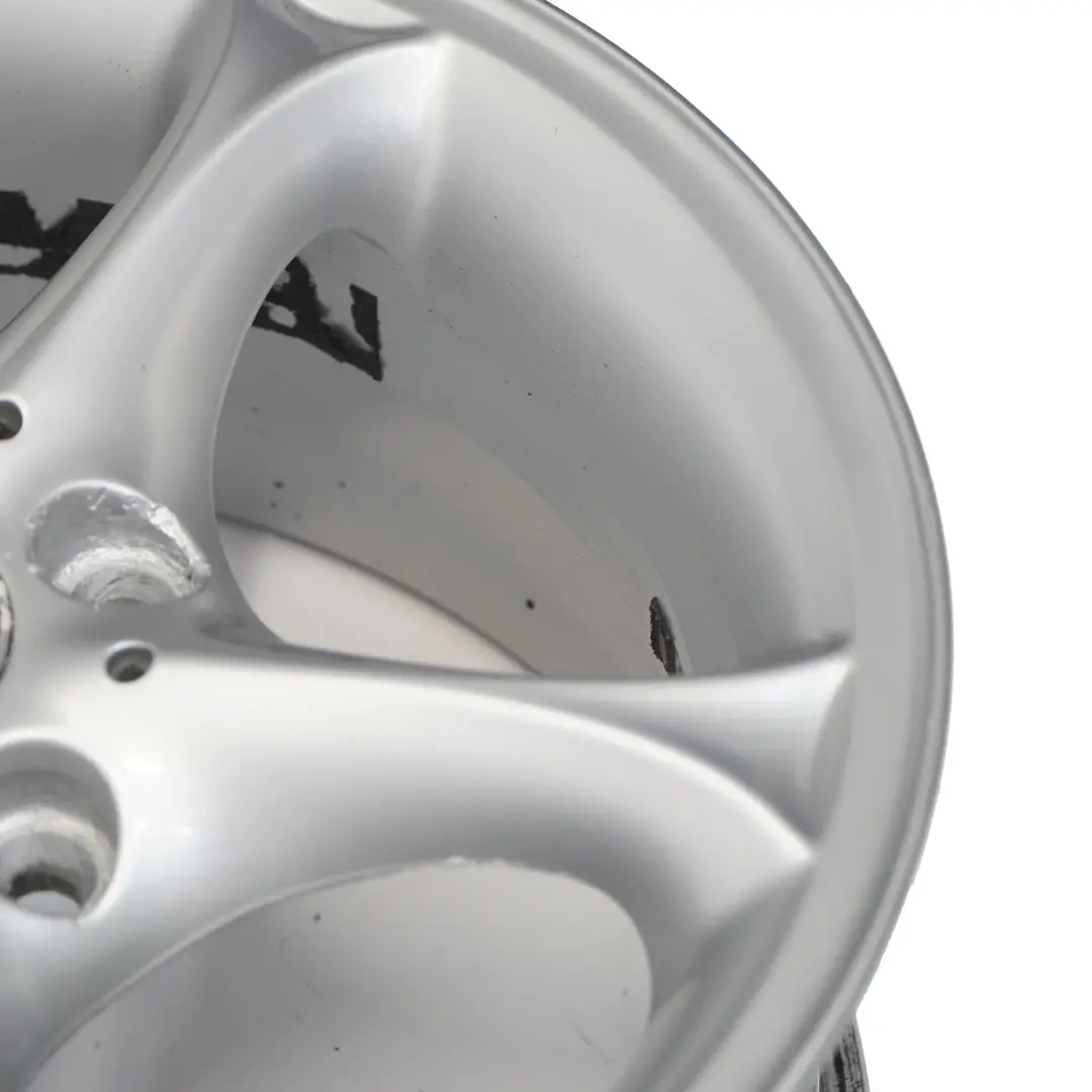 Alloy Rim 16" 7J ET:47 Star Spoke to BMW Z4 E85 Silver Wheel with Part number 6758187 BMW Z4 E85 Silver Wheel Alloy Rim 16" 7J ET:47 Star Spoke - SKU 6758187-4 - Part number 6758187