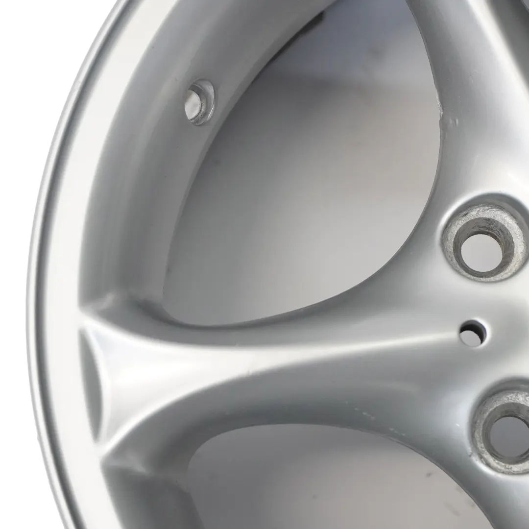 Alloy Rim 16" 7J ET:47 Star Spoke to BMW Z4 E85 Silver Wheel with Part number 6758187 BMW Z4 E85 Silver Wheel Alloy Rim 16" 7J ET:47 Star Spoke - SKU 6758187-4 - Part number 6758187