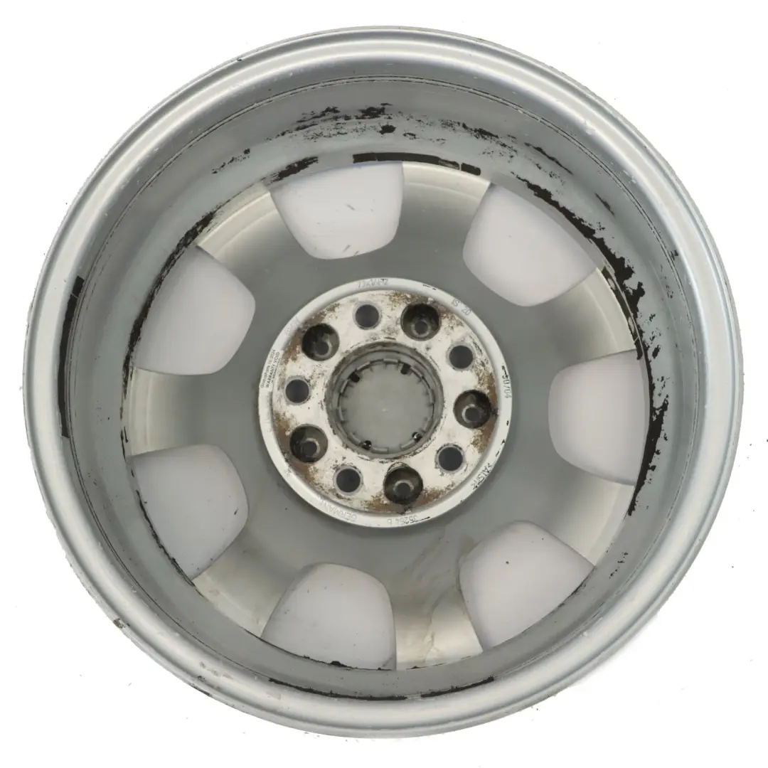 Alufelge Alu Felge 16" ET:20 7J Trapezoid Speiche 134 für BMW 5 er E60 E61 mit Teilenummer 6762000 BMW 5 er E60 E61 Alufelge Alu Felge 16" ET:20 7J Trapezoid Speiche 134 - SKU 6762000-2 - Teilenummer 6762000