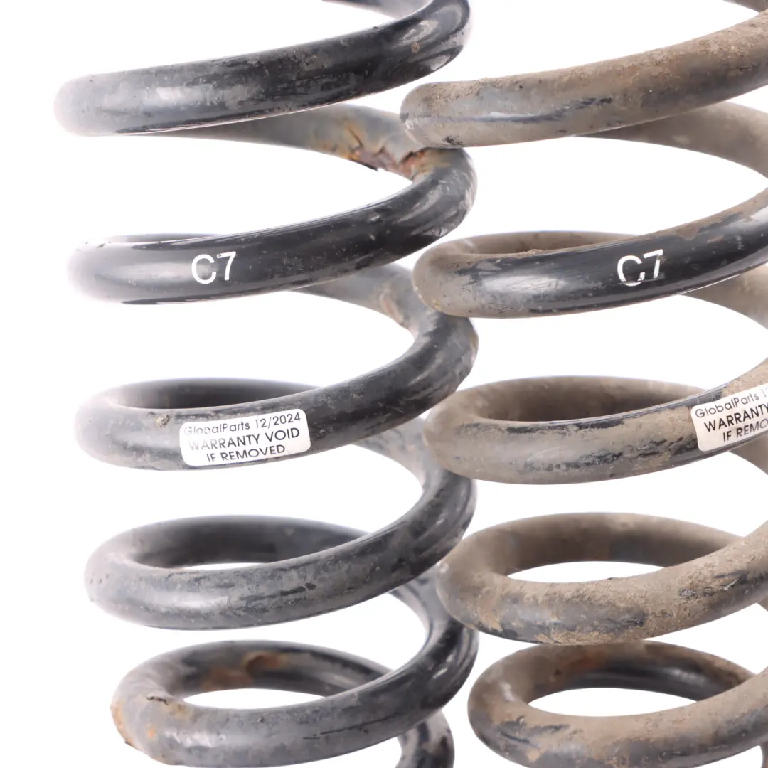 BMW E90 E91 E92 E93 Rear Axle Coil Suspension Spring C7 Set - SKU 6767342 - Part number 6767342