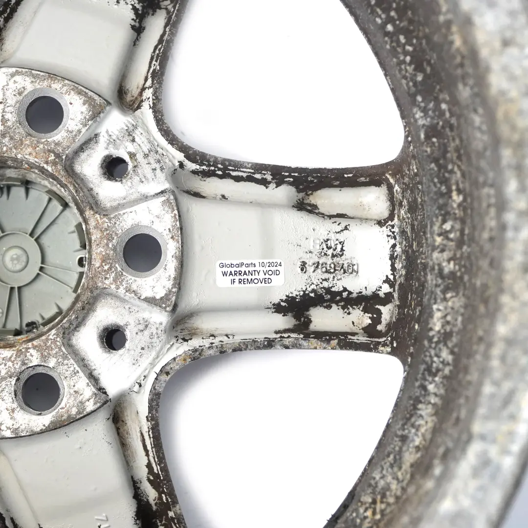 Llanta De Aleacion 16" Spider Spoke 140 ET:44 7J para BMW E81 E82 E87 con número de pieza 6769401 BMW E81 E82 E87 Llanta De Aleacion 16" Spider Spoke 140 ET:44 7J - SKU 6769401-1 - Número de pieza 6769401