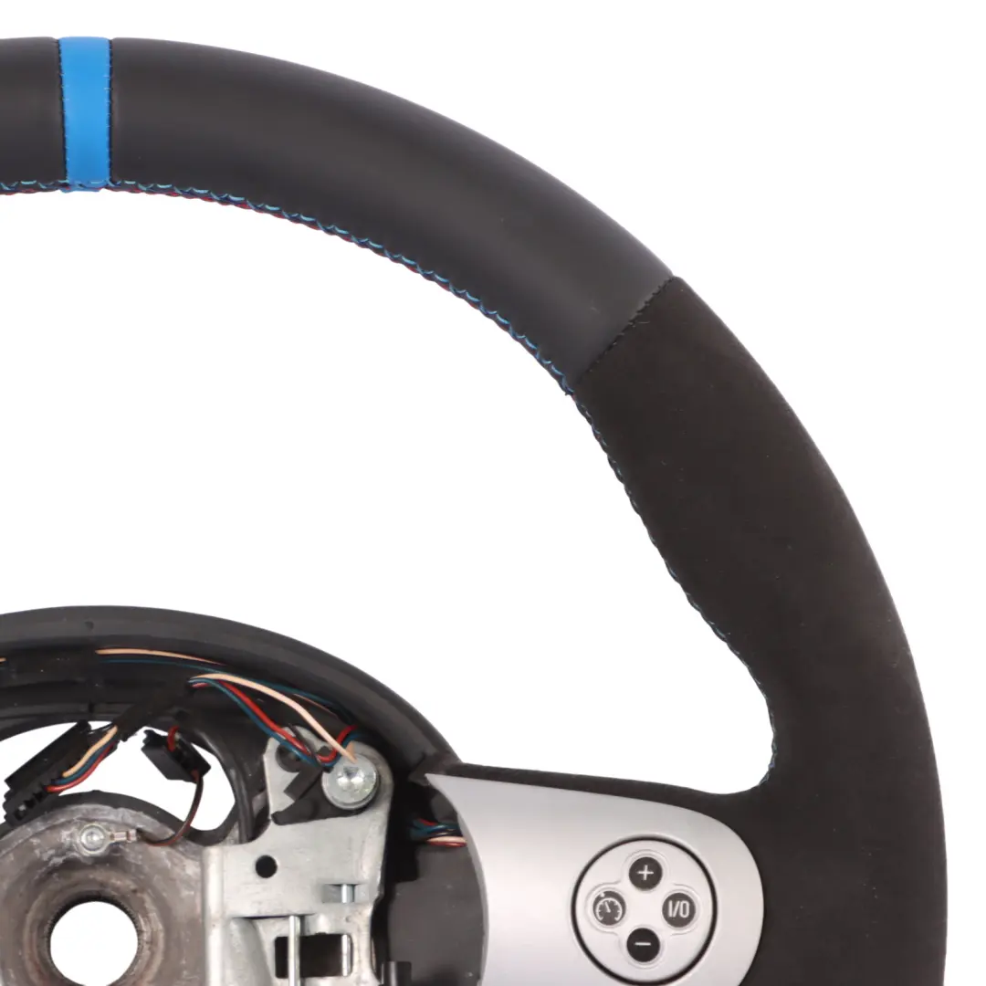 Volante Mini Cooper R50 R52 R53 NUOVO Pelle Nera / Alcantara Sport - SKU 6769733-1 - Numero di parte 6762458