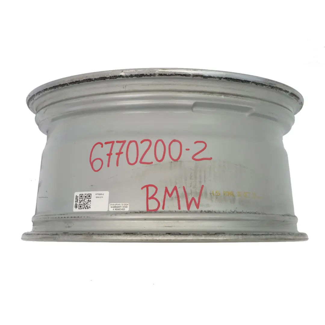 BMW X5 E70 Silver Wheel Alloy Rim 18" ET:46 8.5J Star Spoke 209 - SKU 6770200-2 - Part number 6770200