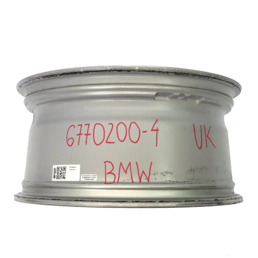 BMW X5 E70 Silver Wheel Alloy Rim 18" ET:46 8.5J Star Spoke 209 - SKU 6770200-4 - Part number 6770200