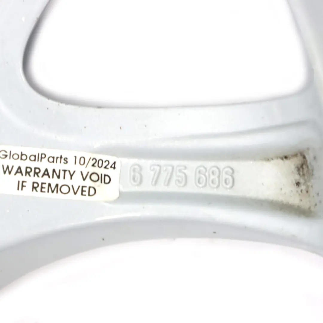 Mini Cooper R50 R53 R56 Silber Alu Felge 7J ET:48 17" Web Spoke Composite 98 - SKU 6775686-1 - Teilenummer 6775686