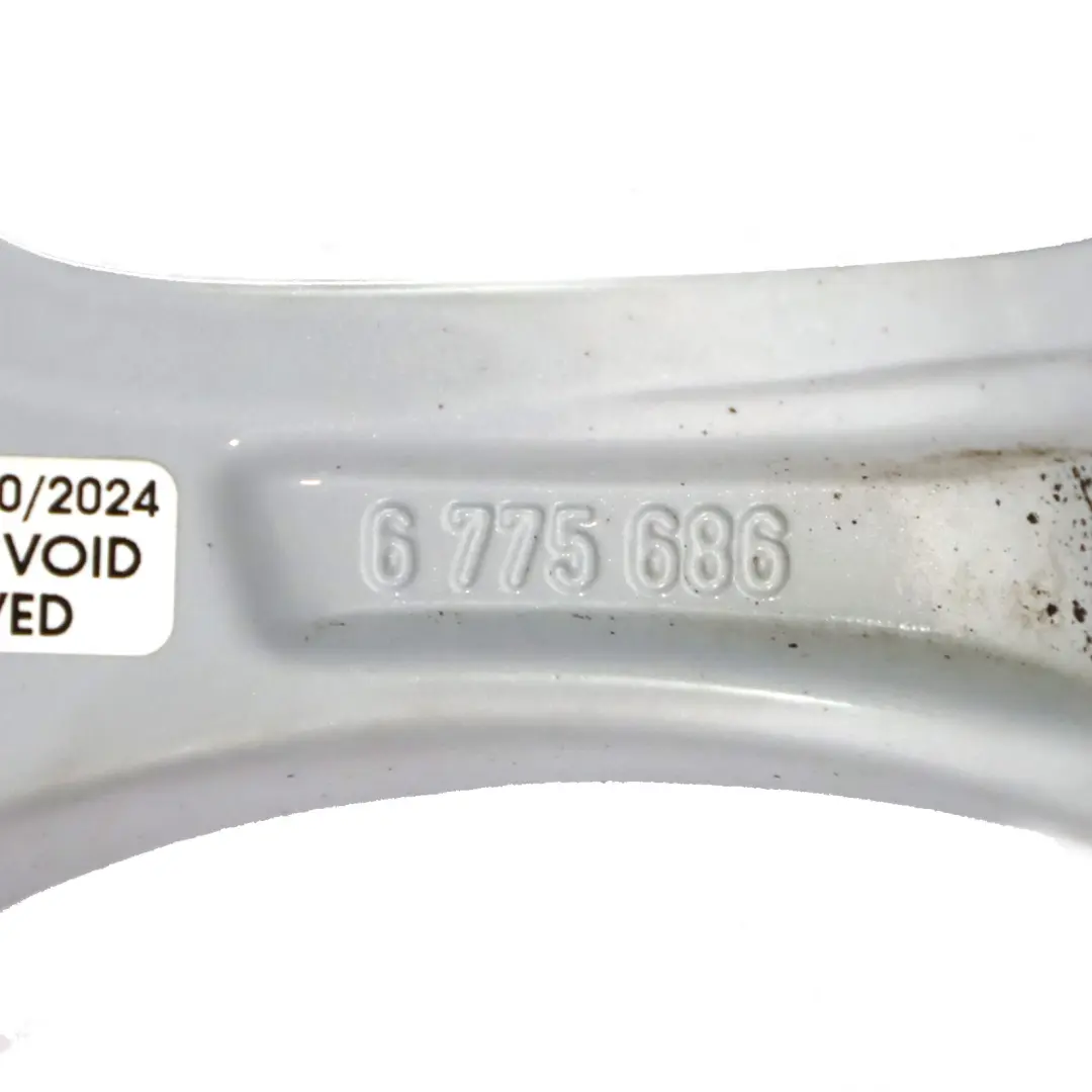 Mini Cooper R50 R53 R56 Silver Wheel Alloy Rim 17" ET:48 7J Web Cross Spoke 98 - SKU 6775686-2 - Part number 6775686