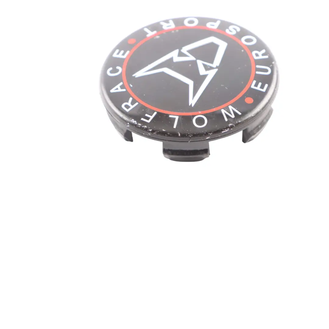 Cap BMW E87 E90 F20 Hub Cover Emblem Trim Logo Wolfrace to Wheel with Part number 6783536 Wheel Cap BMW E87 E90 F20 Hub Cover Emblem Trim Logo Wolfrace - SKU 6783536-2 - Part number 6783536