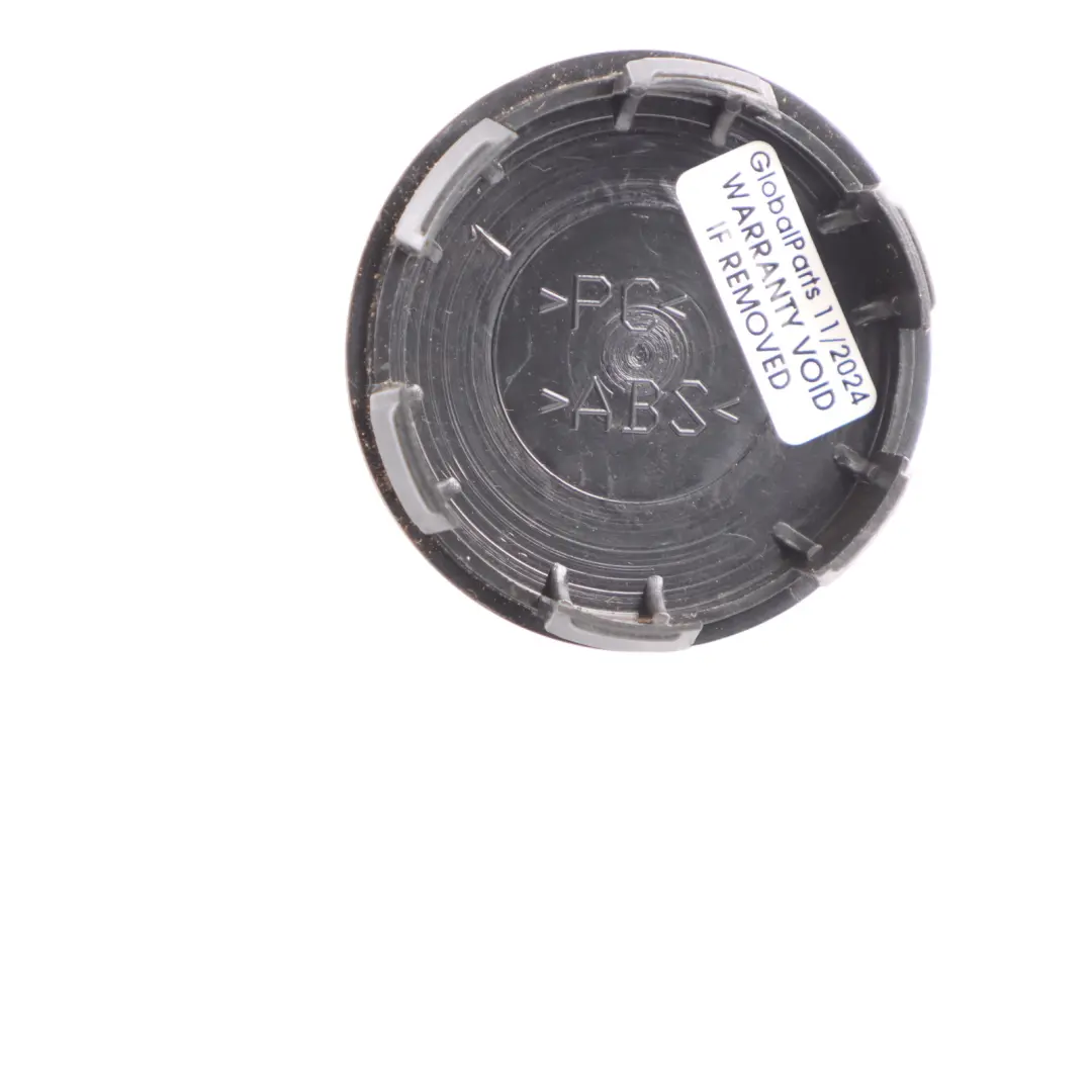 BMW E87 E90 F20 Tapa Rueda Cubo Emblema Cromo Borde Trim Logo Negro - SKU 6783536-2 - Número de pieza 6783536