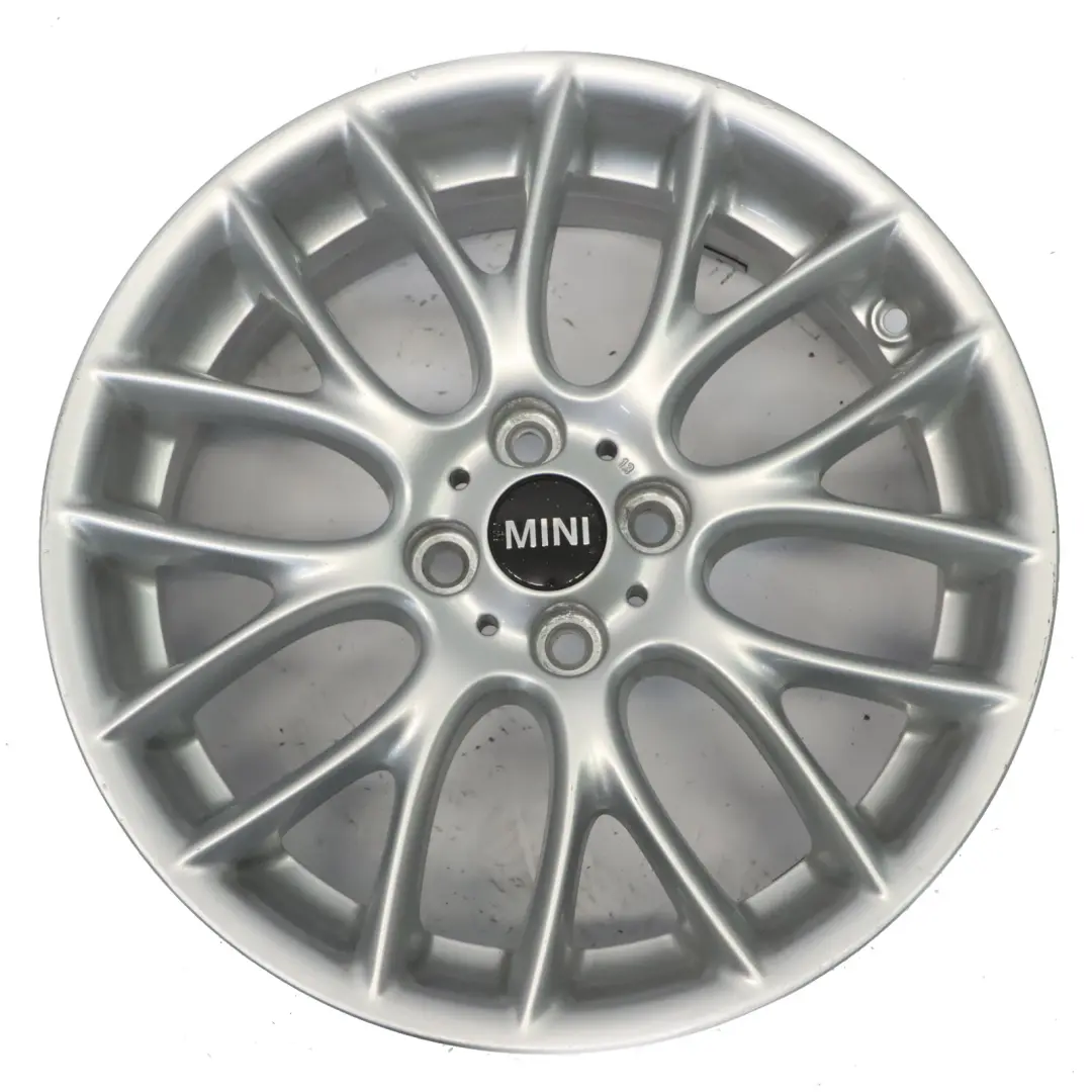Alloy Rim 17" ET:48 7J Cross Spoke Challenge to Mini Cooper R50 R55 R56 Wheel with Part number 6784130 Mini Cooper R50 R55 R56 Wheel Alloy Rim 17" ET:48 7J Cross Spoke Challenge - SKU 6784130-3 - Part number 6784130
