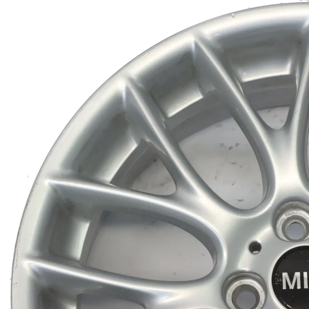 Alloy Rim 17" ET:48 7J Cross Spoke Challenge to Mini Cooper R50 R55 R56 Wheel with Part number 6784130 Mini Cooper R50 R55 R56 Wheel Alloy Rim 17" ET:48 7J Cross Spoke Challenge - SKU 6784130-3 - Part number 6784130