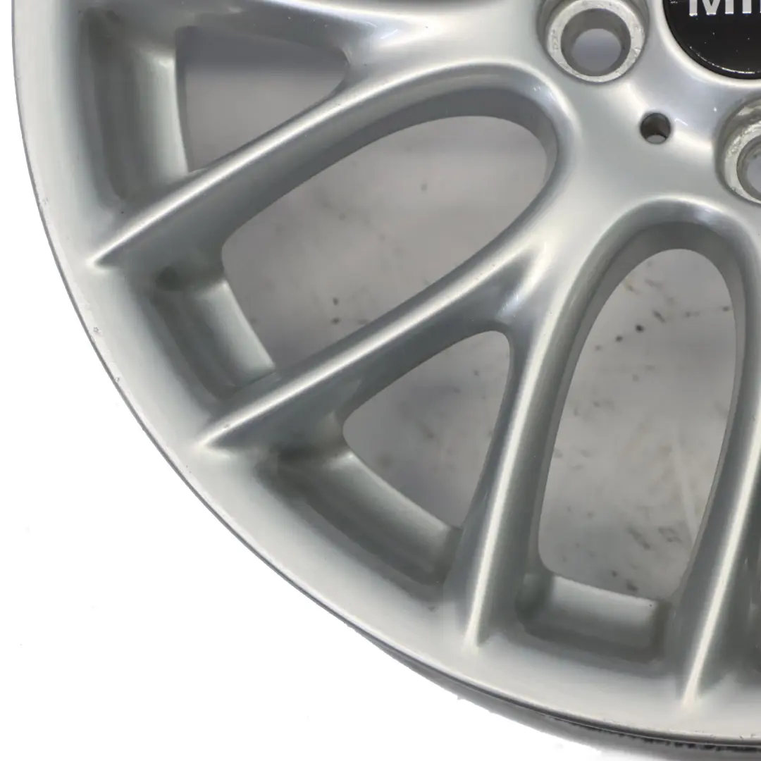 Alloy Rim 17" ET:48 7J Cross Spoke Challenge to Mini Cooper R50 R55 R56 Wheel with Part number 6784130 Mini Cooper R50 R55 R56 Wheel Alloy Rim 17" ET:48 7J Cross Spoke Challenge - SKU 6784130-3 - Part number 6784130
