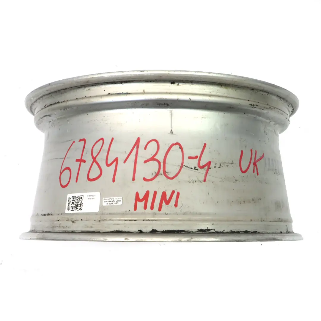 Alloy Rim 17" ET:48 7J Cross Spoke Challenge to Mini Cooper R50 R55 R56 Wheel with Part number 6784130 Mini Cooper R50 R55 R56 Wheel Alloy Rim 17" ET:48 7J Cross Spoke Challenge - SKU 6784130-4 - Part number 6784130