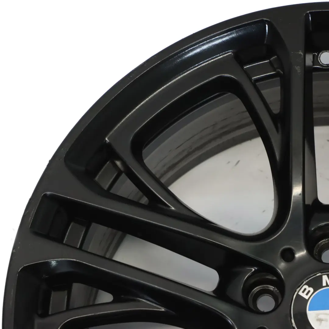 BMW X3 F25 Jante Avant alliage noir 20" M Double Spoke 310 8,5J ET:38 - SKU 6787582-3 - Numéro de pièce 6787582