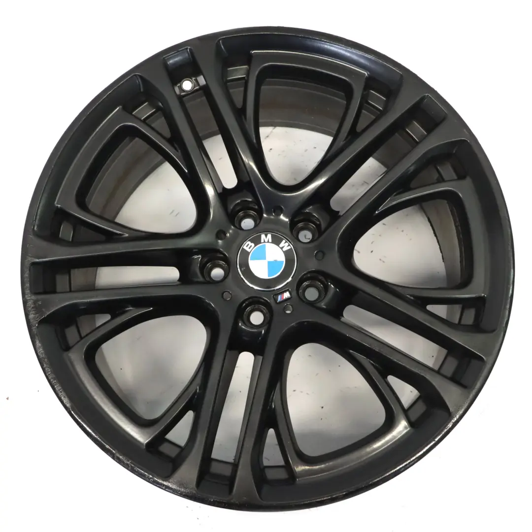 Czarna Felga Aluminiowa 20" M Spoke 310 10J ET:51 do BMW X3 F25 X4 F26 o numerze 6787583 BMW X3 F25 X4 F26 Czarna Felga Aluminiowa 20" M Spoke 310 10J ET:51 - SKU 6787583-4 - Numer Części 6787583