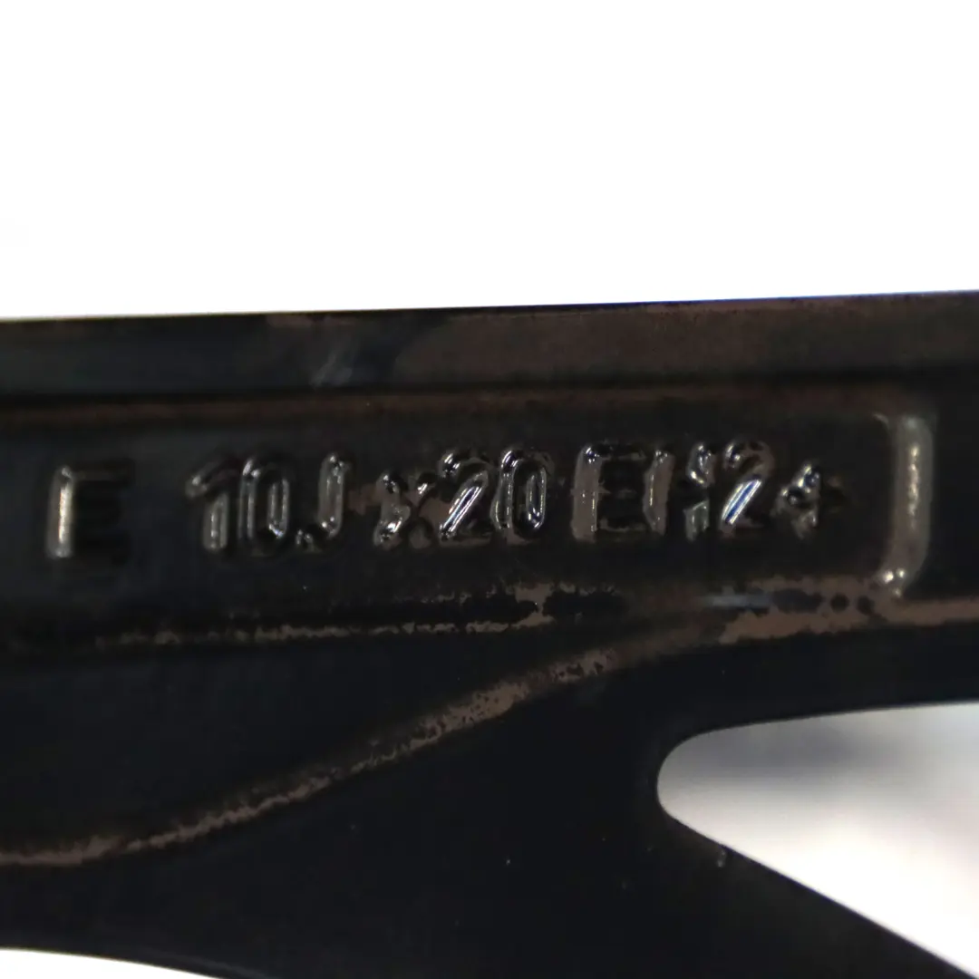  Llanta BMW X3 F25 X4 F26 Aleación Negra 20" M Doble Radio 310 10J ET:51 - SKU 6787583-4 - Número de pieza 6787583
