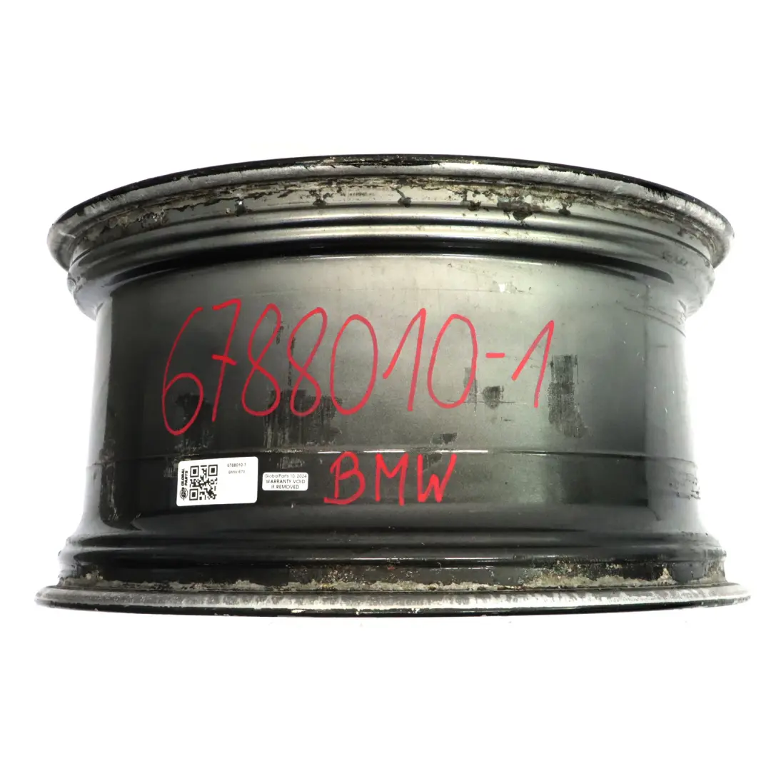 BMW X5 E70 Cerchio anteriore in lega nera 20" 10J ET:40 Y Raggi 336 - SKU 6788010-1 - Numero di parte 6788010
