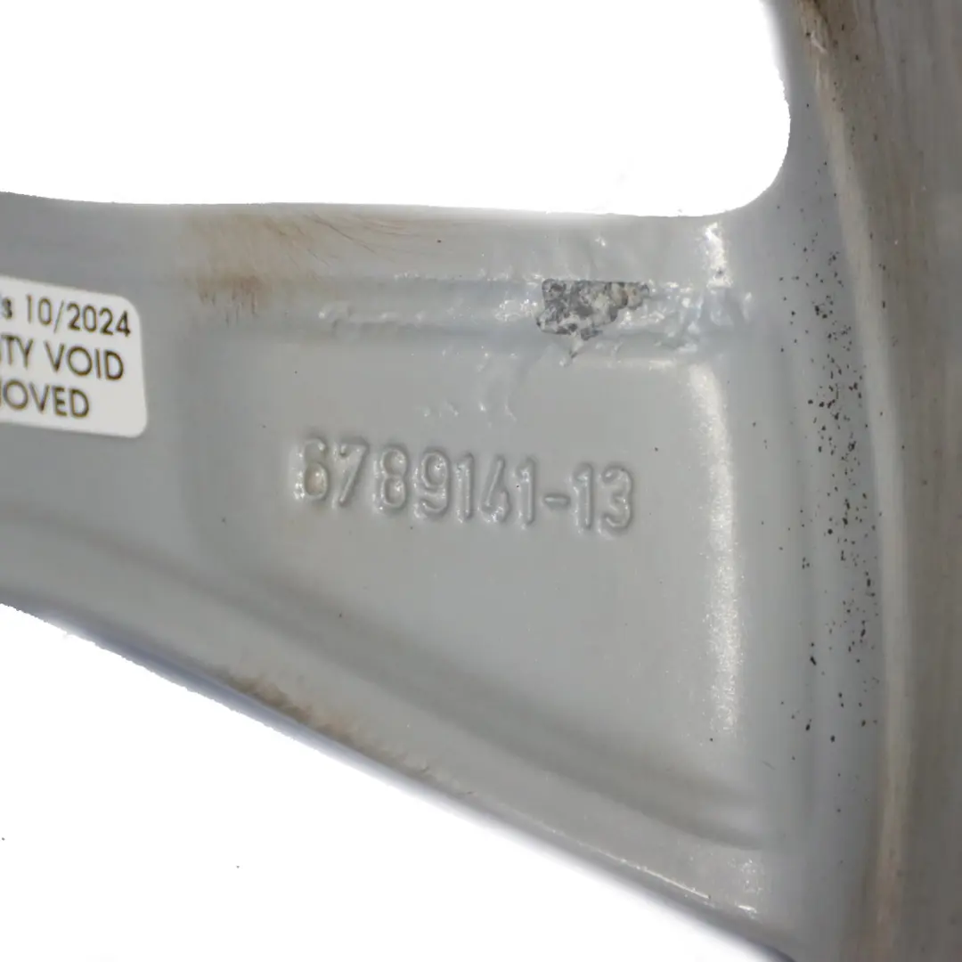 Alloy Rim 17" V Spoke 318 ET:34 7,5J to BMW X1 E84 Silver Wheel with Part number 6789141 BMW X1 E84 Silver Wheel Alloy Rim 17" V Spoke 318 ET:34 7,5J - SKU 6789141-4 - Part number 6789141