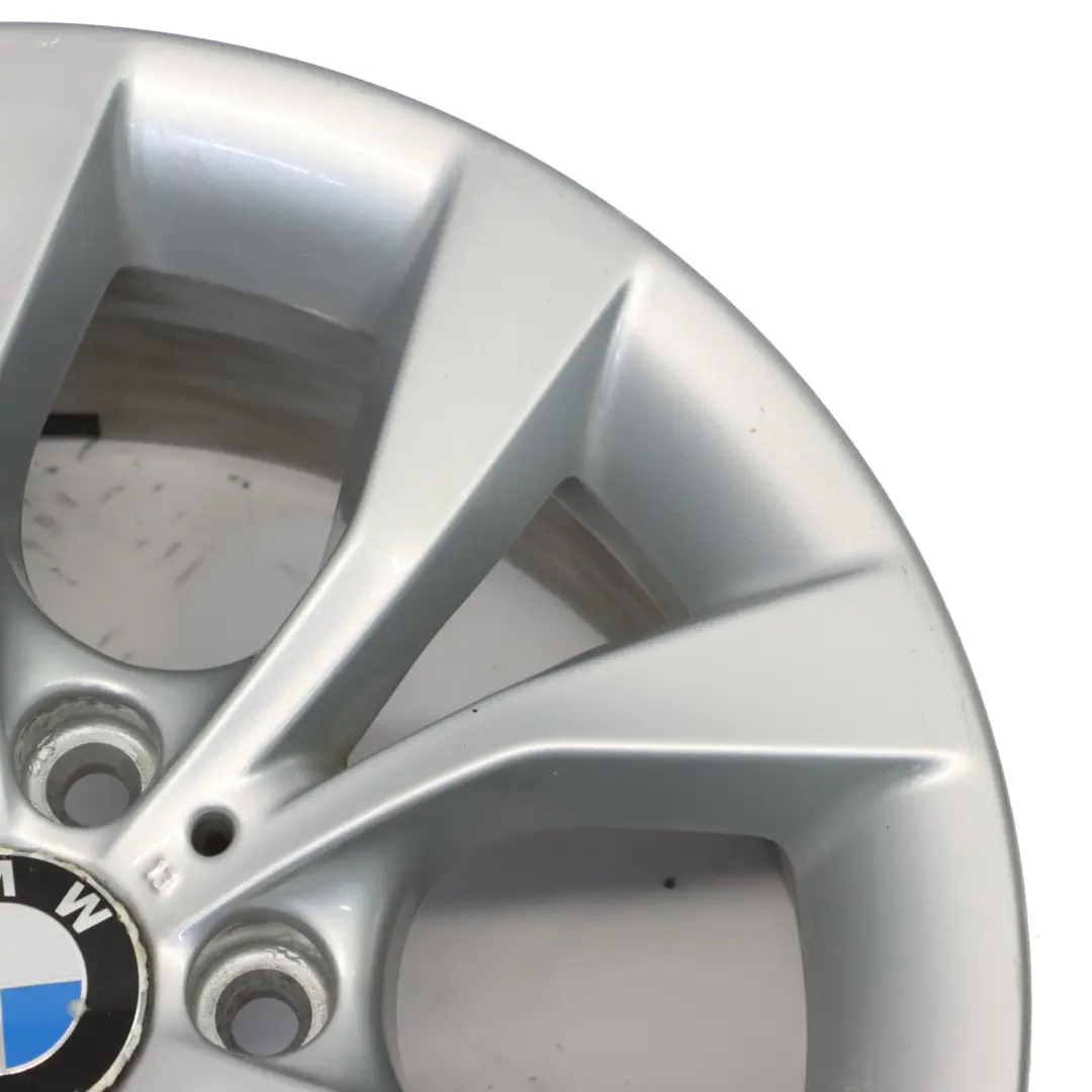 Alloy Rim 17" V Spoke 318 ET:34 7,5J to BMW X1 E84 Silver Wheel with Part number 6789141 BMW X1 E84 Silver Wheel Alloy Rim 17" V Spoke 318 ET:34 7,5J - SKU 6789141-4 - Part number 6789141