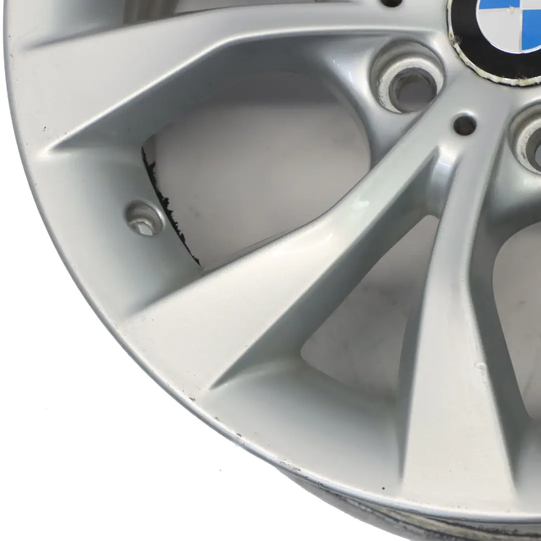 Alloy Rim 17" V Spoke 318 ET:34 7,5J to BMW X1 E84 Silver Wheel with Part number 6789141 BMW X1 E84 Silver Wheel Alloy Rim 17" V Spoke 318 ET:34 7,5J - SKU 6789141-4 - Part number 6789141