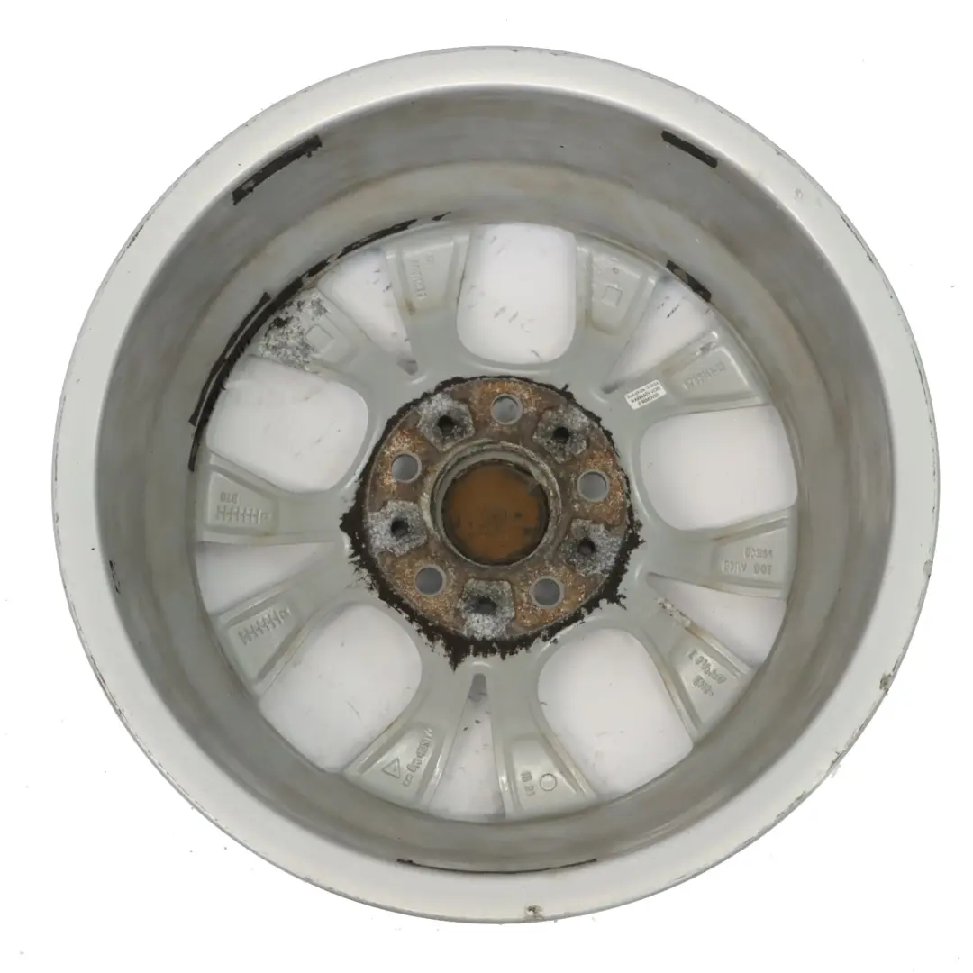 Alloy Rim 17" V Spoke 318 ET:34 7,5J to BMW X1 E84 Silver Wheel with Part number 6789141 BMW X1 E84 Silver Wheel Alloy Rim 17" V Spoke 318 ET:34 7,5J - SKU 6789141-4 - Part number 6789141