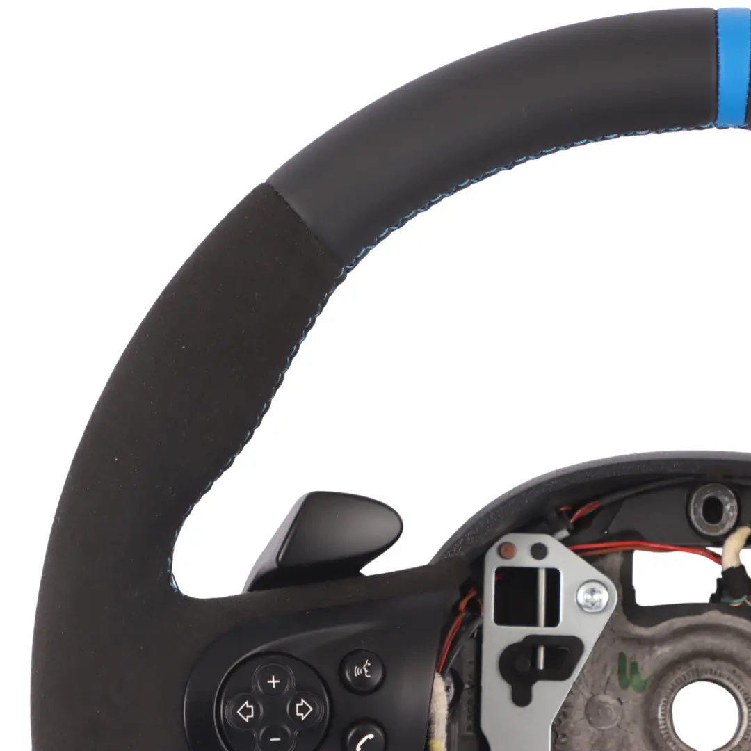 Kierownica Sport NOWA Czarna Skóra Alkantara Łopatki do Mini R56 R57 R60 o numerze 6794625 Mini R56 R57 R60 Kierownica Sport NOWA Czarna Skóra Alkantara Łopatki - SKU 6794625-1 - Numer Części 6794625