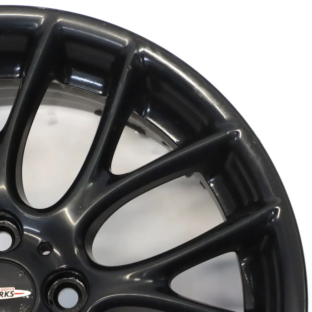 Mini Cooper R55 R56 Black Wheel Alloy Rim 17" 7J ET:48 Cross Spoke Challenge - SKU 6795208-3 - Part number 6795208