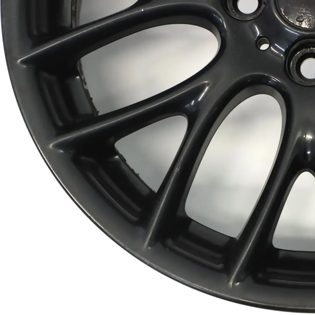Mini Cooper R55 R56 Black Wheel Alloy Rim 17" 7J ET:48 Cross Spoke Challenge - SKU 6795208-3 - Part number 6795208