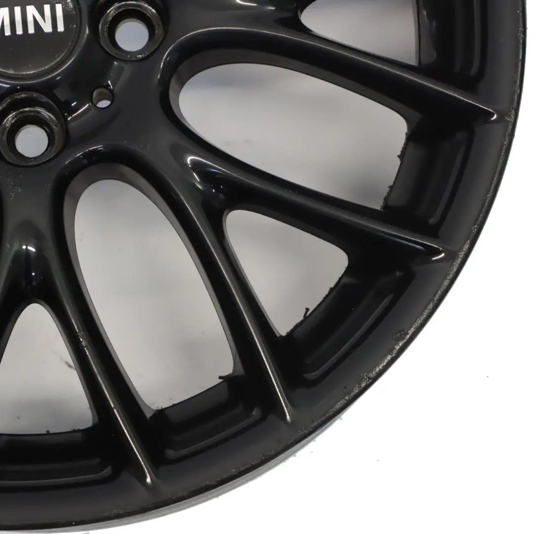 Mini Cooper R55 R56 Black Wheel Alloy Rim 17" 7J ET:48 Cross Spoke Challenge - SKU 6795208-4 - Part number 6795208