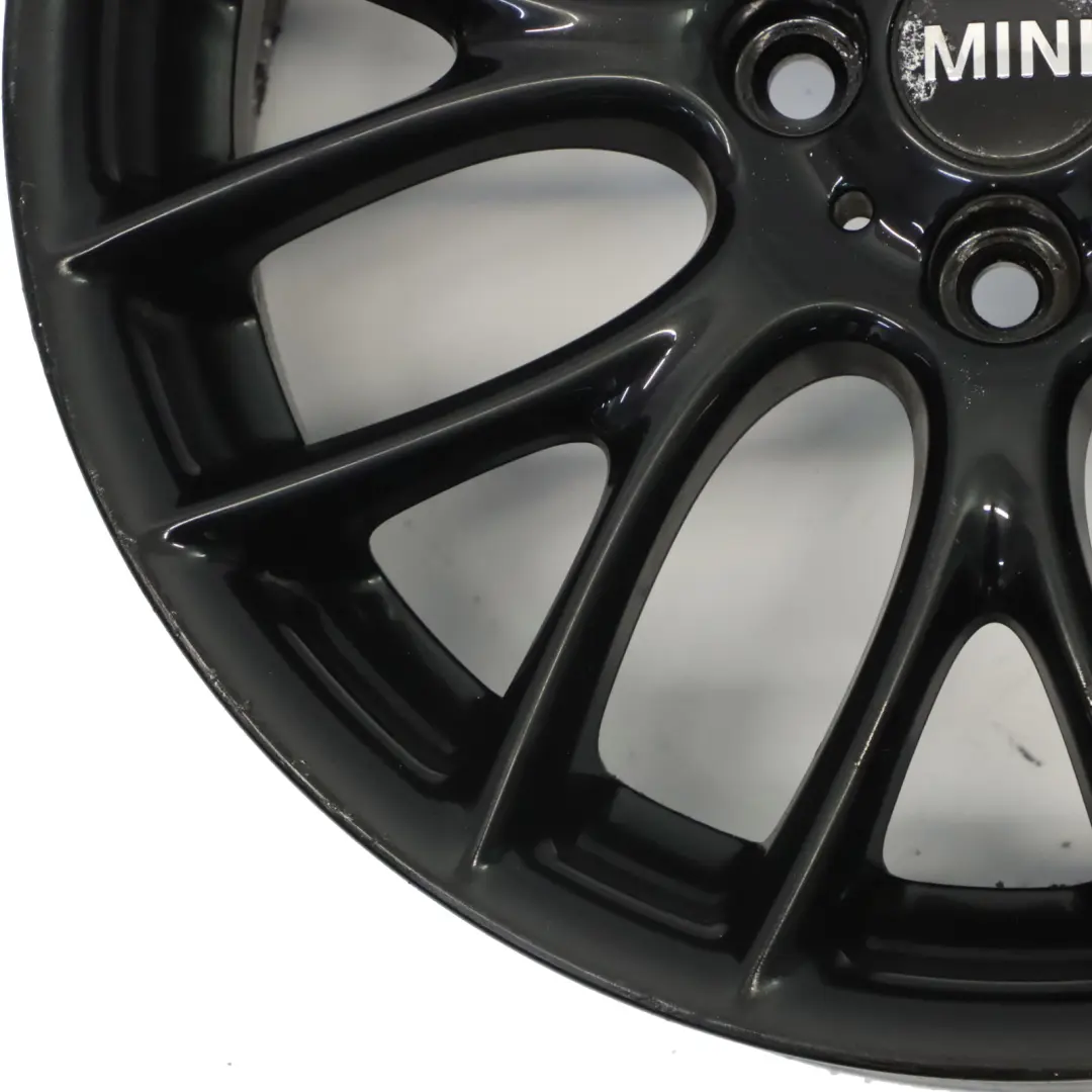 Mini Cooper R55 R56 Black Wheel Alloy Rim 17" 7J ET:48 Cross Spoke Challenge - SKU 6795208-4 - Part number 6795208