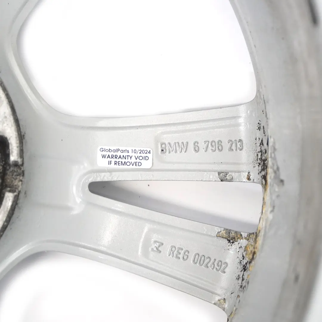 BMW F20 F21 F22 Rear Wheel Alloy Rim Double Spoke 385 8J 18" ET:52 - SKU 6796213-3 - Part number 6796213