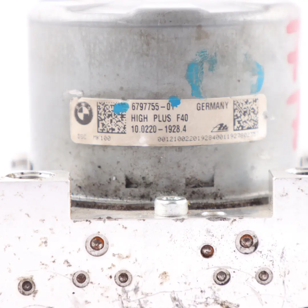 ABS Pump Modulator Brake Control Hydraulic Unit 6797755 to BMW F40 with Part number 6797761 BMW F40 ABS Pump Modulator Brake Control Hydraulic Unit 6797755 - SKU 6797761 - Part number 6797761