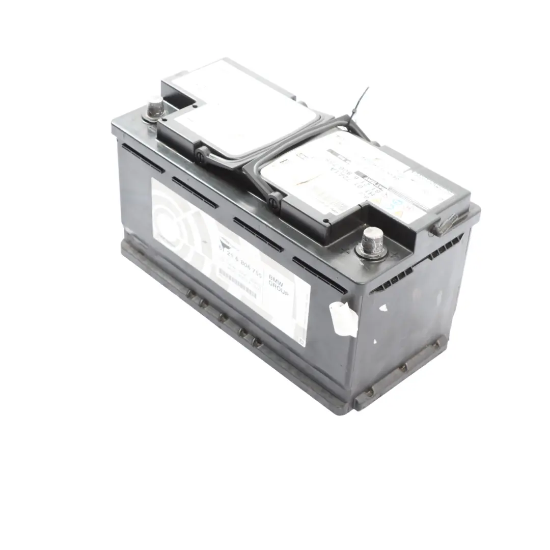 AGM Car Battery 12V 92Ah 850A to BMW with Part number 6806755 BMW AGM Car Battery 12V 92Ah 850A - SKU 6806755 - Part number 6806755