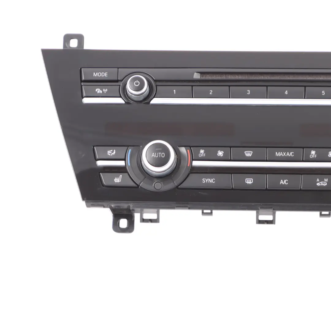 A/C Air Condition Heater Radio CD Player Control Panel to BMW F13 M6 with Part number 6824219 BMW F13 M6 A/C Air Condition Heater Radio CD Player Control Panel - SKU 6824219 - Part number 6824219